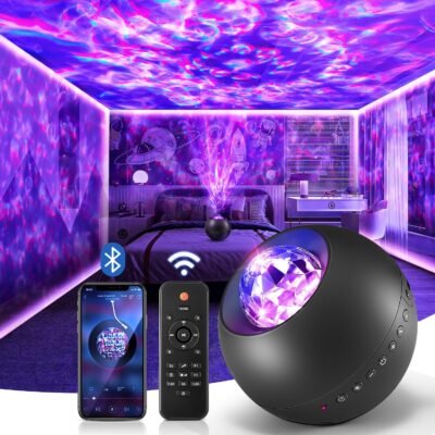 Galaxy Projector, White Noise Galaxy Projector Light