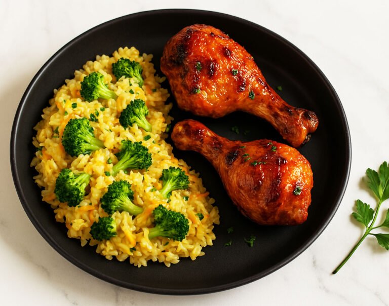 BBQ Air Fryer Chicken Drumsticks
